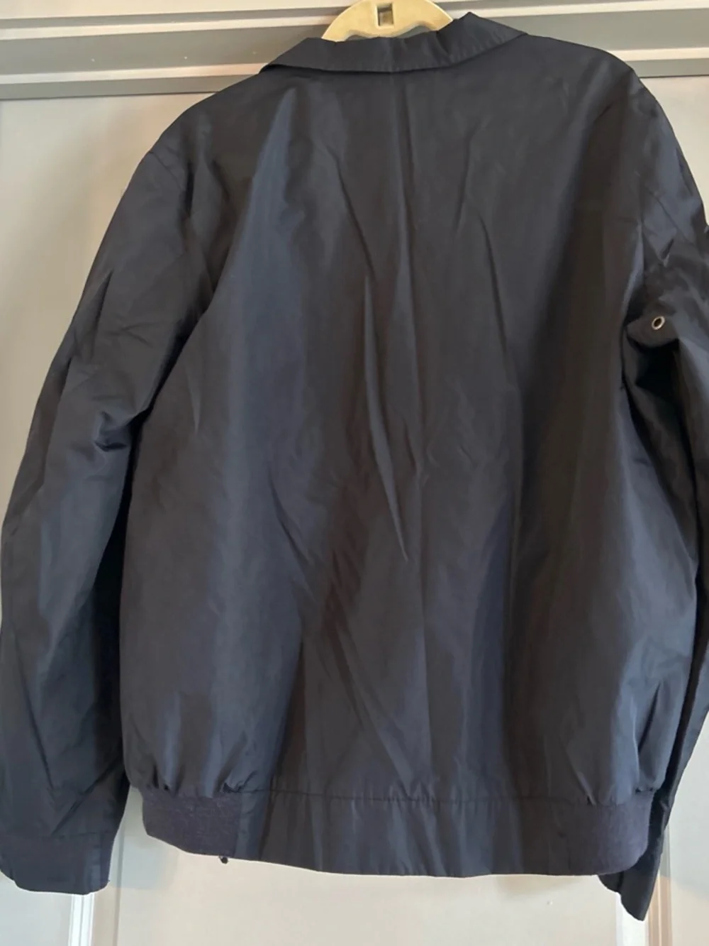 Van Heusen Men's Dark Navy Zip Bomber Jacket
